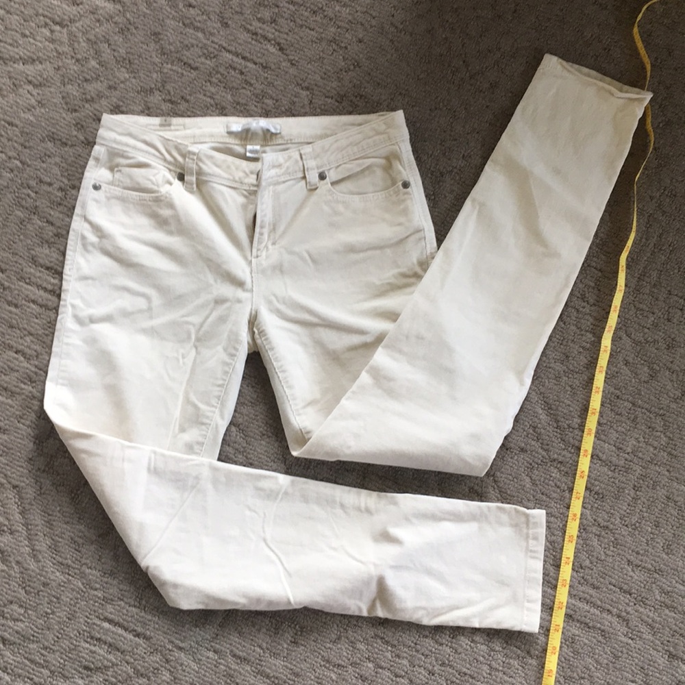 Cream Lauren Conrad Corduroy pant size 6